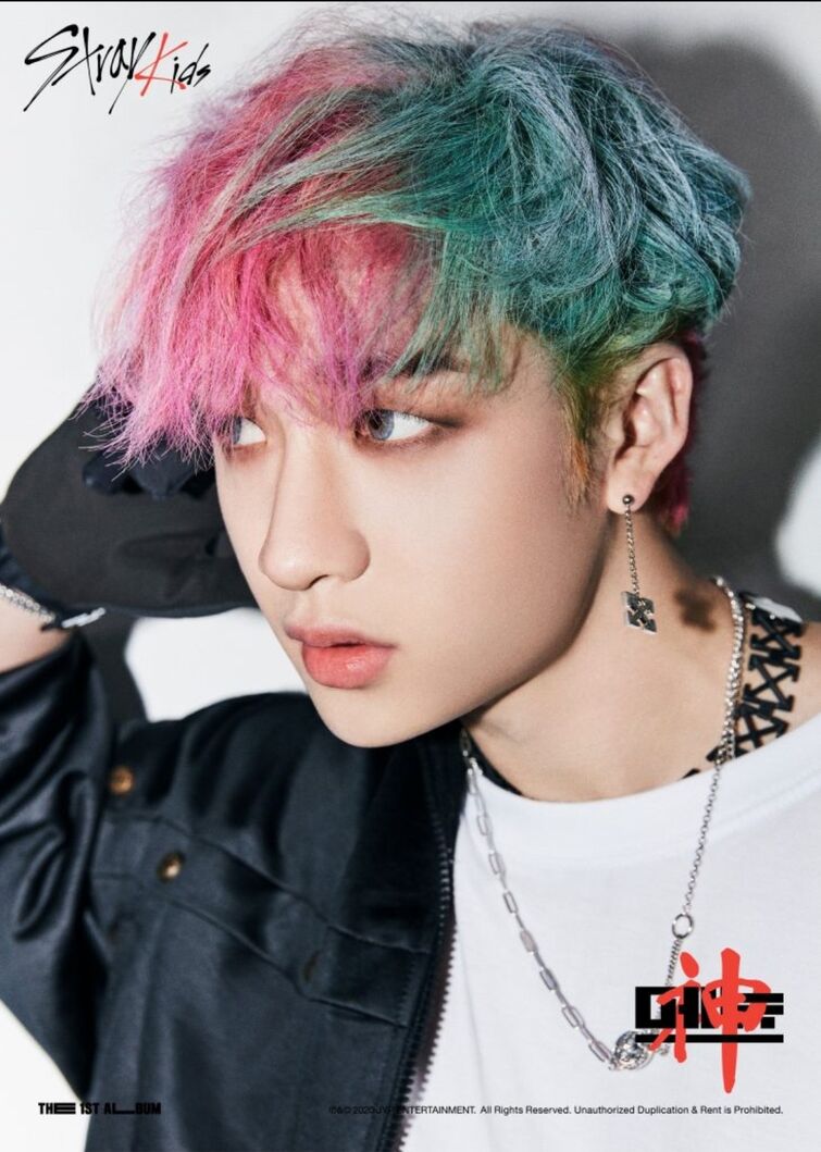 sehun rainbow hair photoshoot