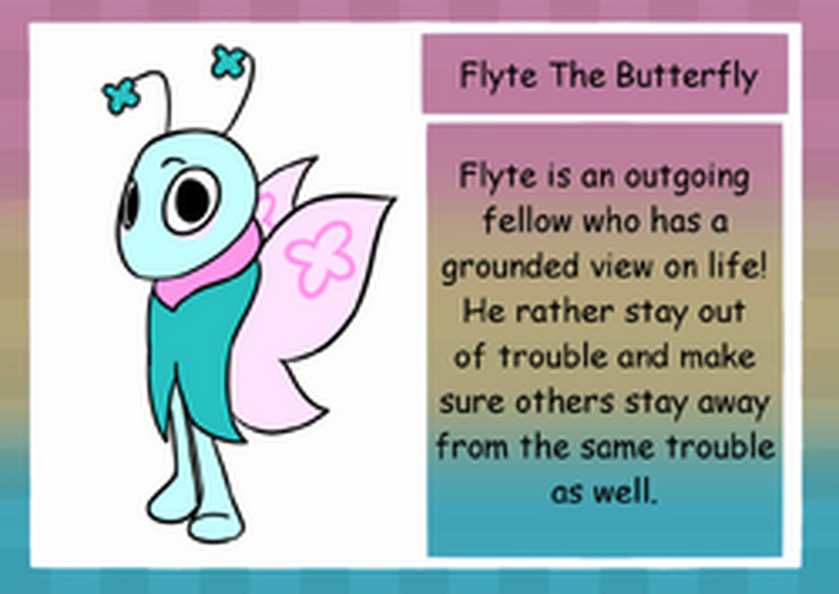Why is the background for Flyte's intro card the pansexual flag | Fandom
