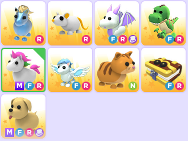 All legendary Pet's Value List in Adopt Me for Lunar New Year 2021