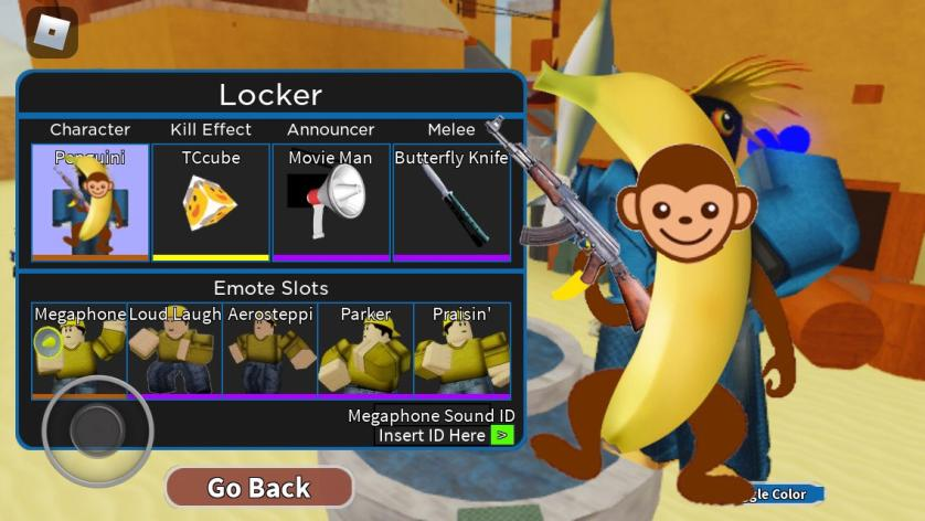 I Got The Monkey Skin Omg Fandom - roblox banana monkey