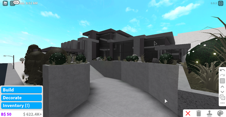 Modern Mansion (wip) : r/Bloxburg