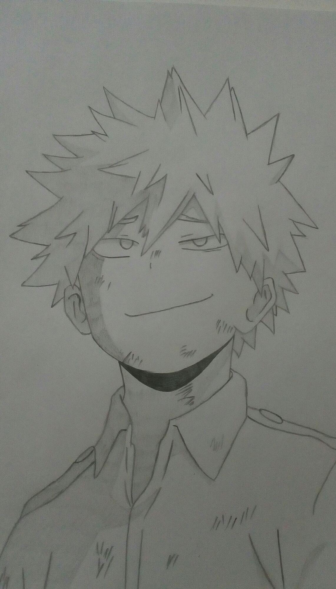 And also here's my Bakugou Drawing | Fandom