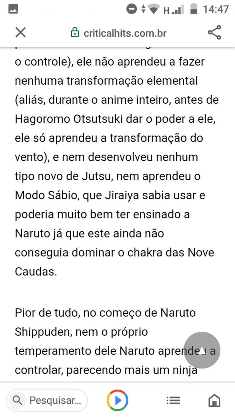 Esse é o motivo pela qual Minato nunca havia usado Senjutsu em uma batalha  em Naruto Shippuden - Critical Hits