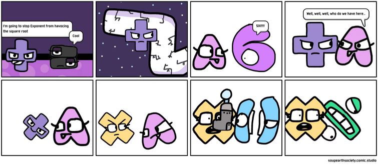 My Alphabet/Number Lore Comics 61-70