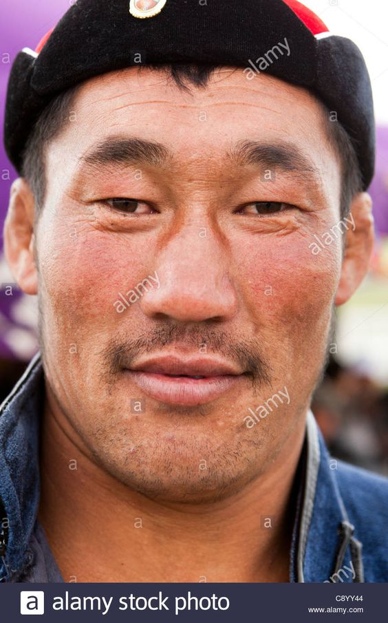 mongolian model man