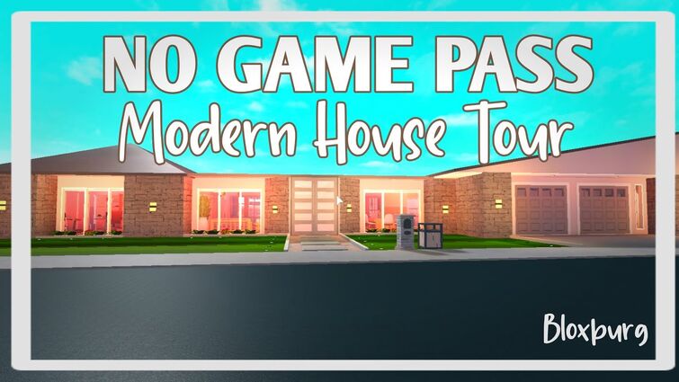 I Made A House Tour Video Check It Out Fandom - roblox bloxburg modern house tour