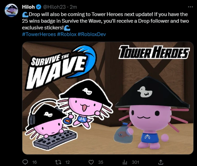 Breaking news Drop is coming to Tower Heroes. Fandom