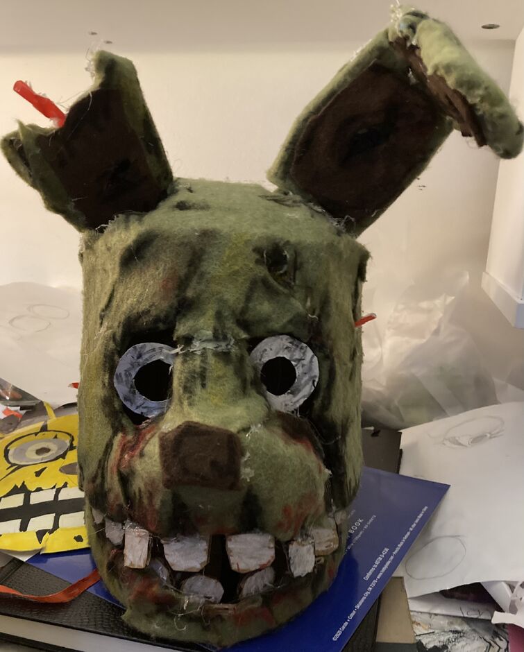 Springtrap Mask (FNAF / Five Nights At Freddy’s)