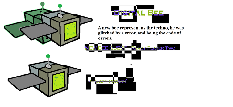 NEW* Digital Bee from Bee Swarm Simulator! 