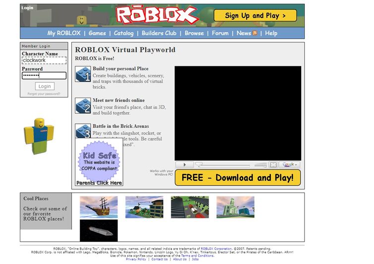 Roblox and its Applications to LE