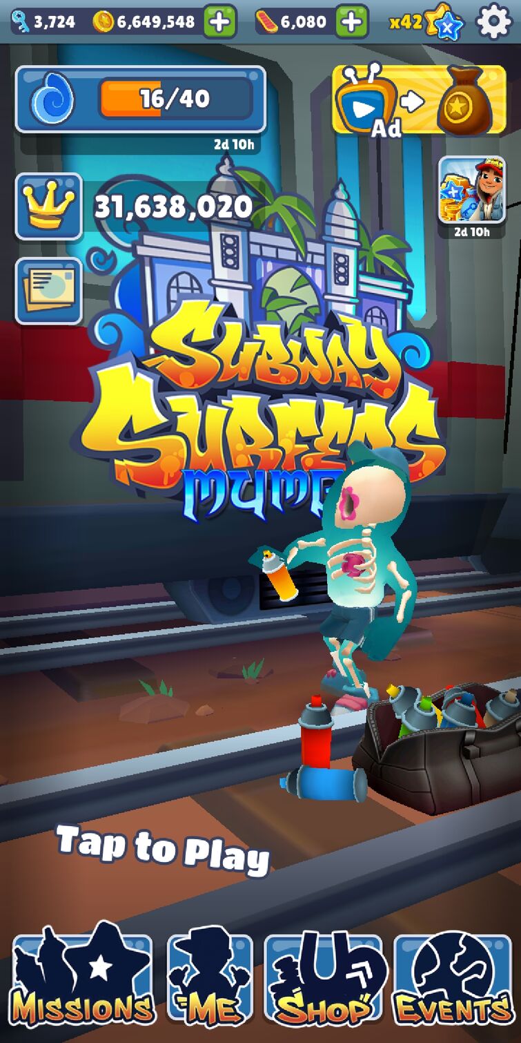 So they changed the layout of the subway surfers menu. Thoughts