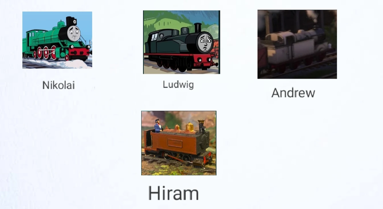 If some unamed engine have their own names part 1 | Fandom