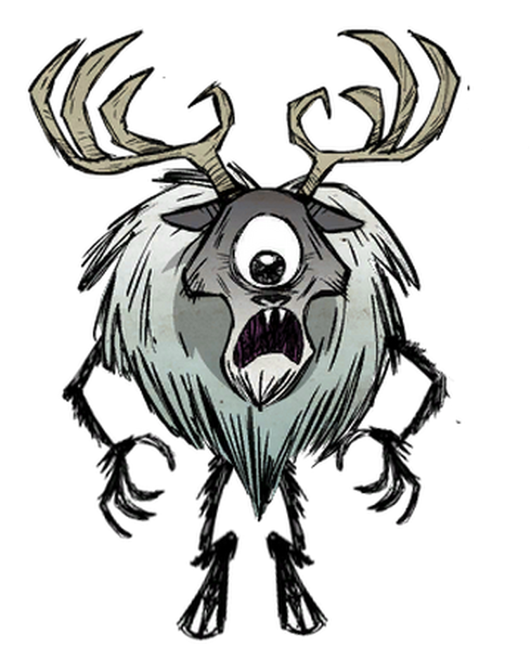 Don't Starve Циклоп олень. Don't Starve together босс олень. Циклоп олень из донт старв. Олень dont Starve together Циклоп don't.