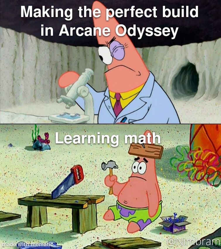 Someone do math for me - Game Discussion - Arcane Odyssey