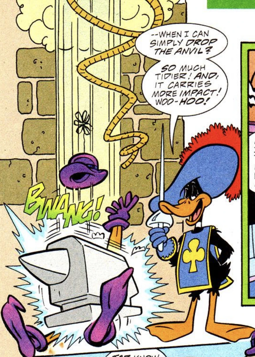 Does this make daffy duck outerversal Fandom