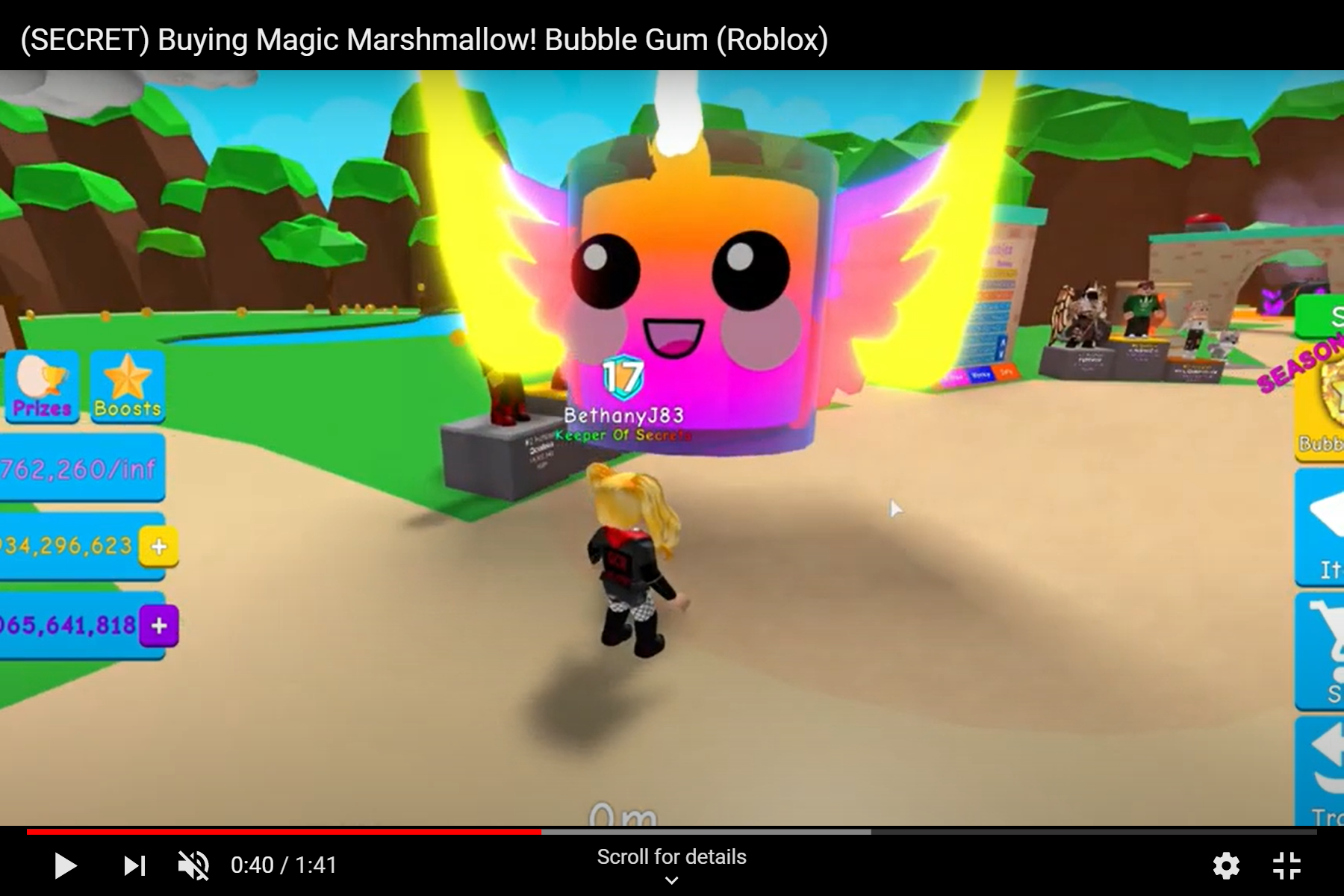 Magic Marshmallow Bubble Gum Simulator Wiki