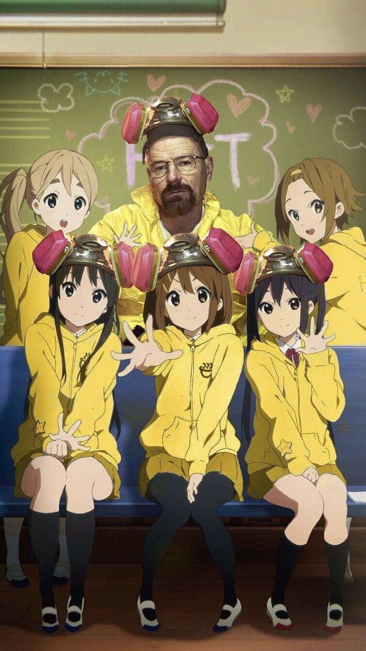 Anime memes but replaced with Breaking Bad 