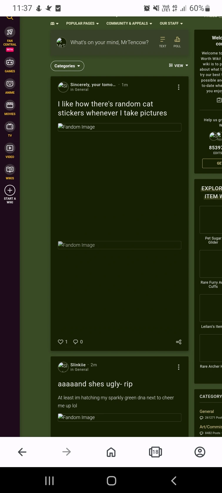 why arent my images loading Fandom