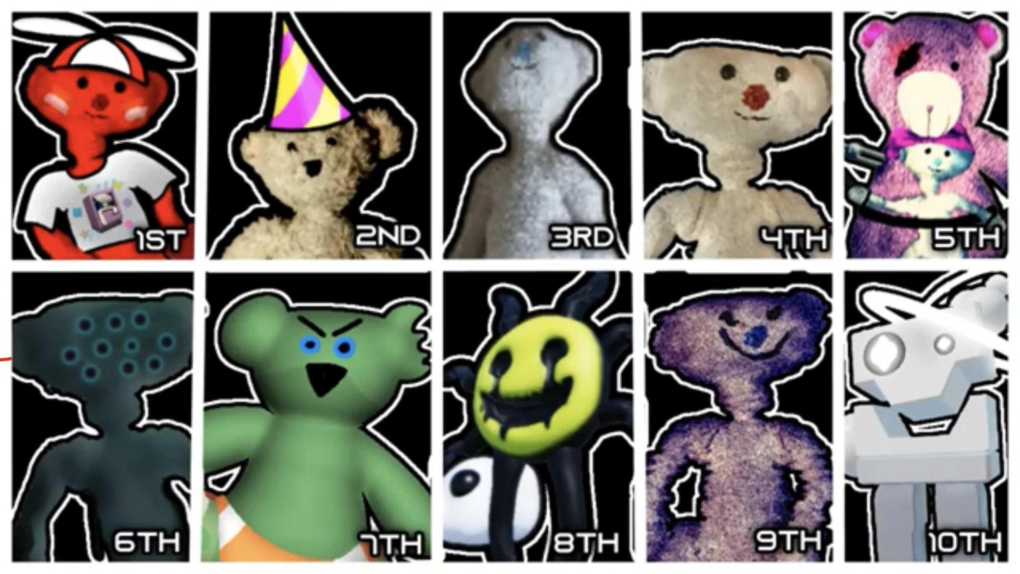 TmgBoom’s rarest bear* skins list Fandom