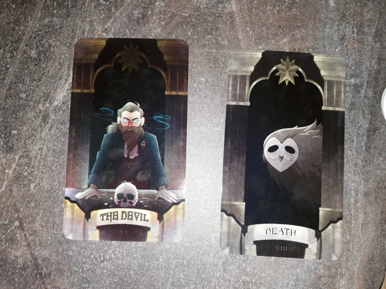 I Got Incredibly Cool The Owl House Tarot Cards 