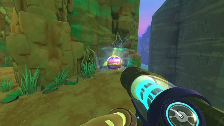 Honey Slime Pod, at the end of The Moss Blanket near the Home ...