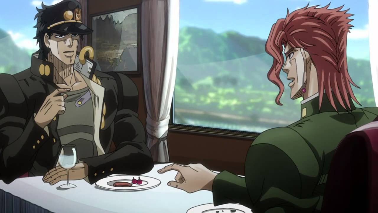 Kakyoin eats a cherry Fandom.