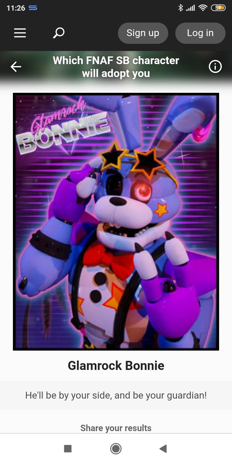 I did some FNaF quizzes on Quotev Fandom