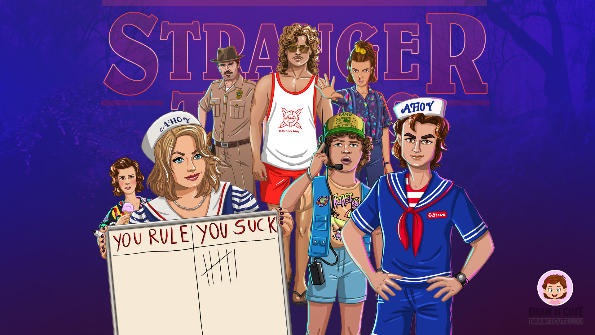 Stranger Things computer wallpapers Fandom.