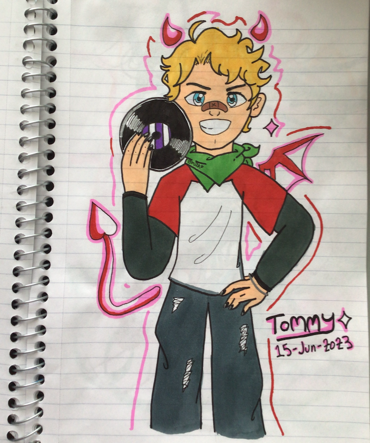 Tubbo Notebook Merch for Women Men Teen: Dream SMP Tommyinnit Art