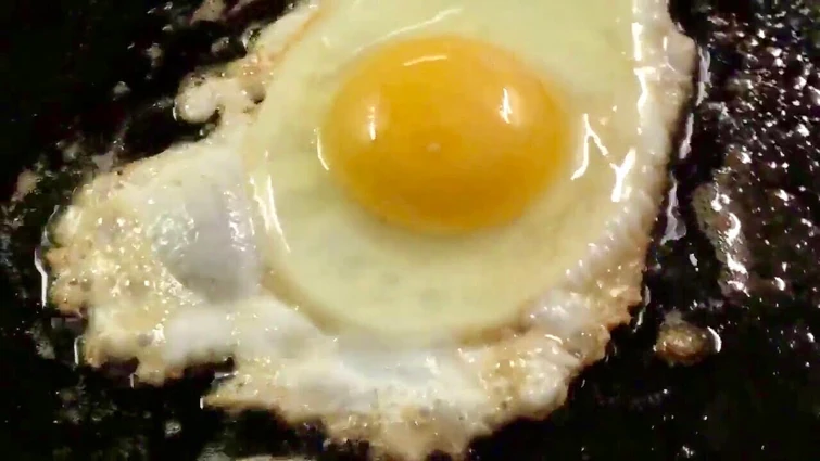 Egg Sizzling On The Blackstone Flat Top Griddle |  Live Stream ASMR Cooking Sound