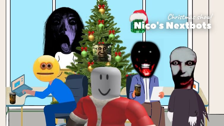 Making Evolution of Nico's Nextbots logo Part 6 (Christmas Nico's Nextbots)  