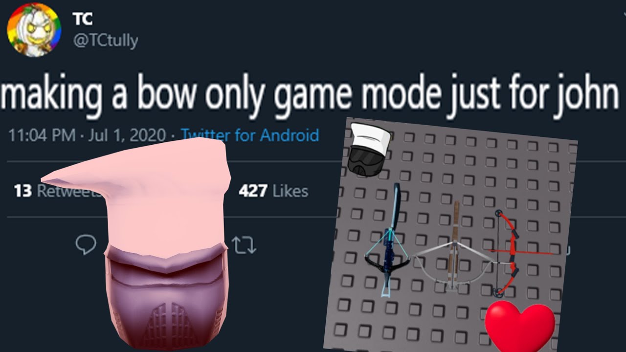 New Gamemode Bows Only Fandom - roblox arsenal vip server 2020