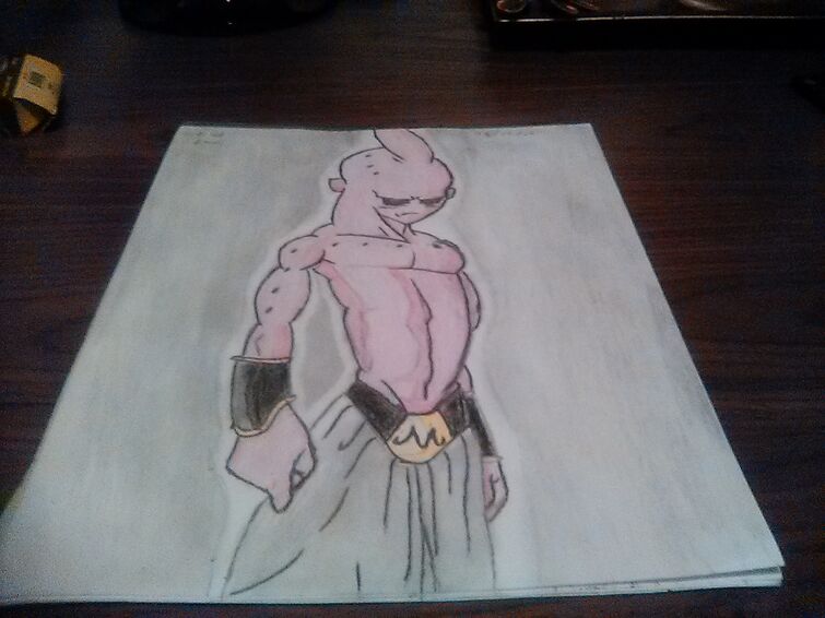 DRAWING KID BUU - DRAGON BALL Z - HOW TO DRAW KID BUU 