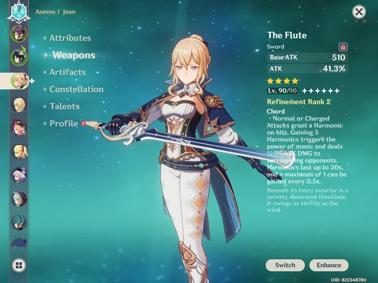 Lvl 90 Flute now Fandom