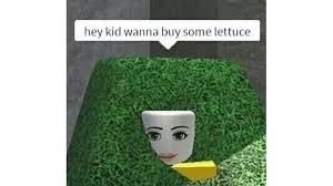Which Profile Pic Should Be Mine Fandom - roblox memes hey kid wanna buy some lettuce