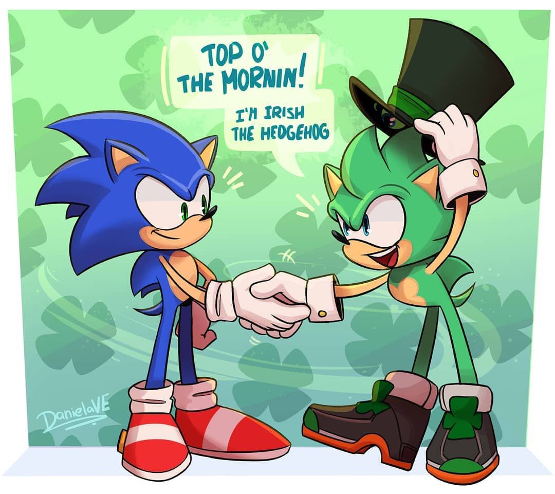 Irish the hedgehog