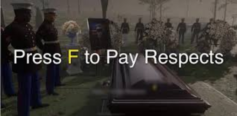 Press F To Pay Respect GIF - Press f to pay respect Press f Pay respect -  Discover & Share GIFs