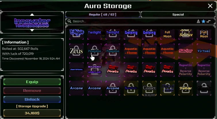 My sol's rng inventory (As of 11/18/2024) (Eon 1) | Fandom