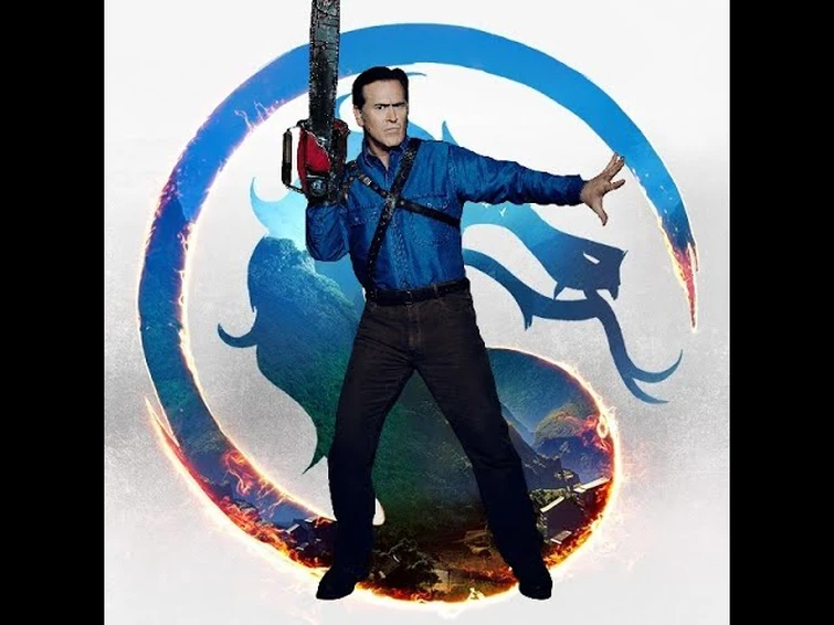 Ash Williams in Mortal Kombat 1 - My Roster Intros (AI) feat. @BorgBunnie