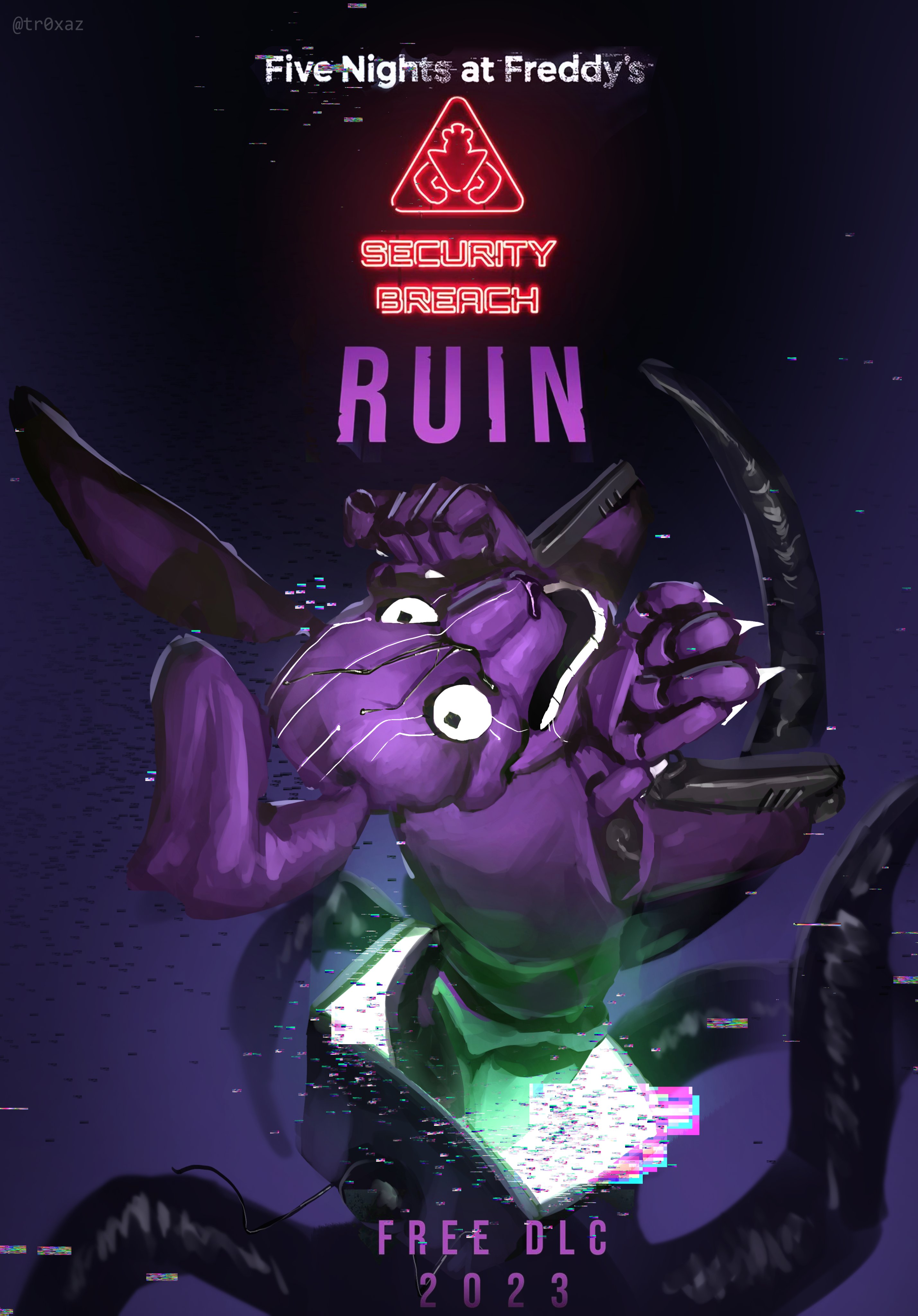 OFFICIAL FUCKIN RUIN POSTER