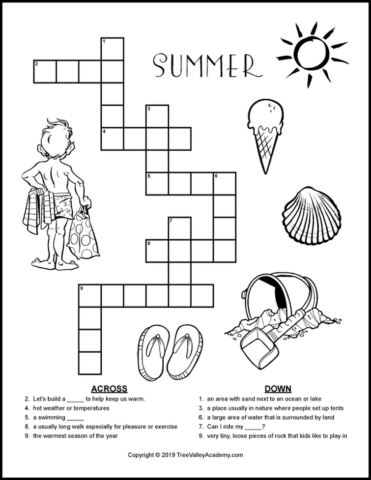 Crossword for kids. Summer кроссворд английский. Кроссворд по английскому языку лето. Кроссворд Summer Holidays. Кроссворд про лето на английском.