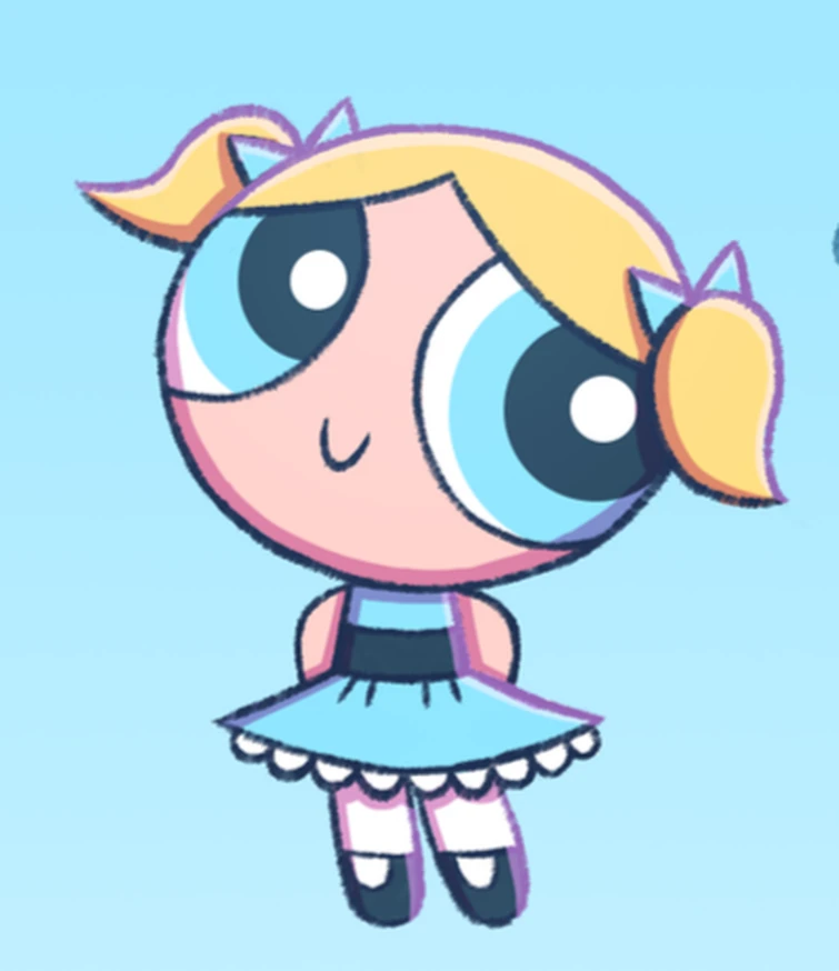 Hello I'am Bubbles Utonium from the powerpuff girls and me is new here