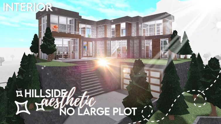 Family Hillside Mansion, Roblox Bloxburg