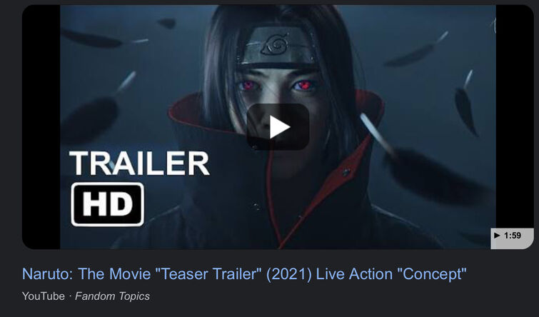 NARUTO: The Movie (2021) 'Live-Action' TEASER TRAILER