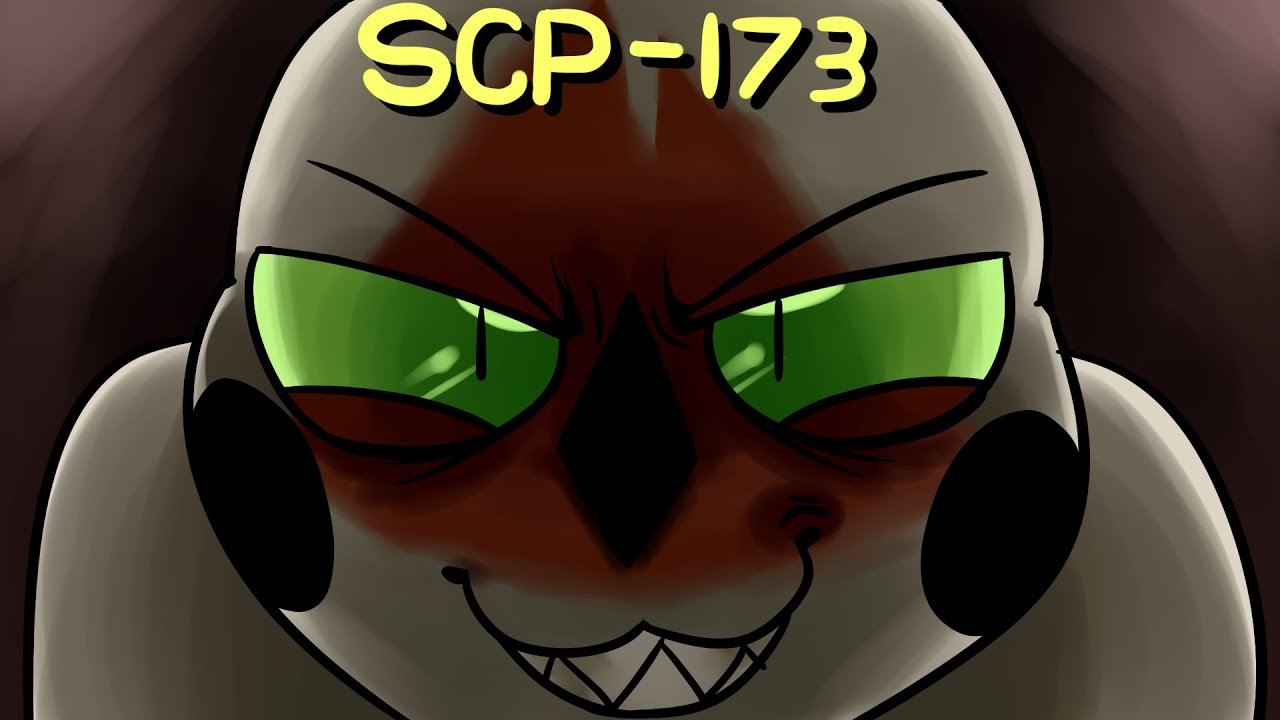 Here's a simple cute SCP-173 I made about a year or longer ago