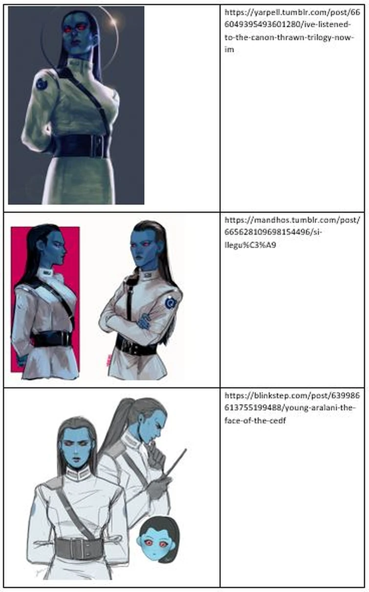 Do you think that Admiral Ar'alani deserves some art? Something on par