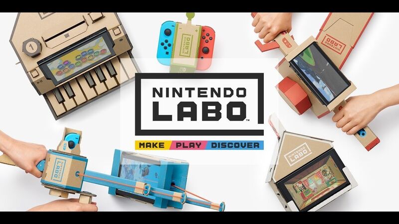 Nintendo's Latest Labo Kit Introduces Kids to Virtual Reality