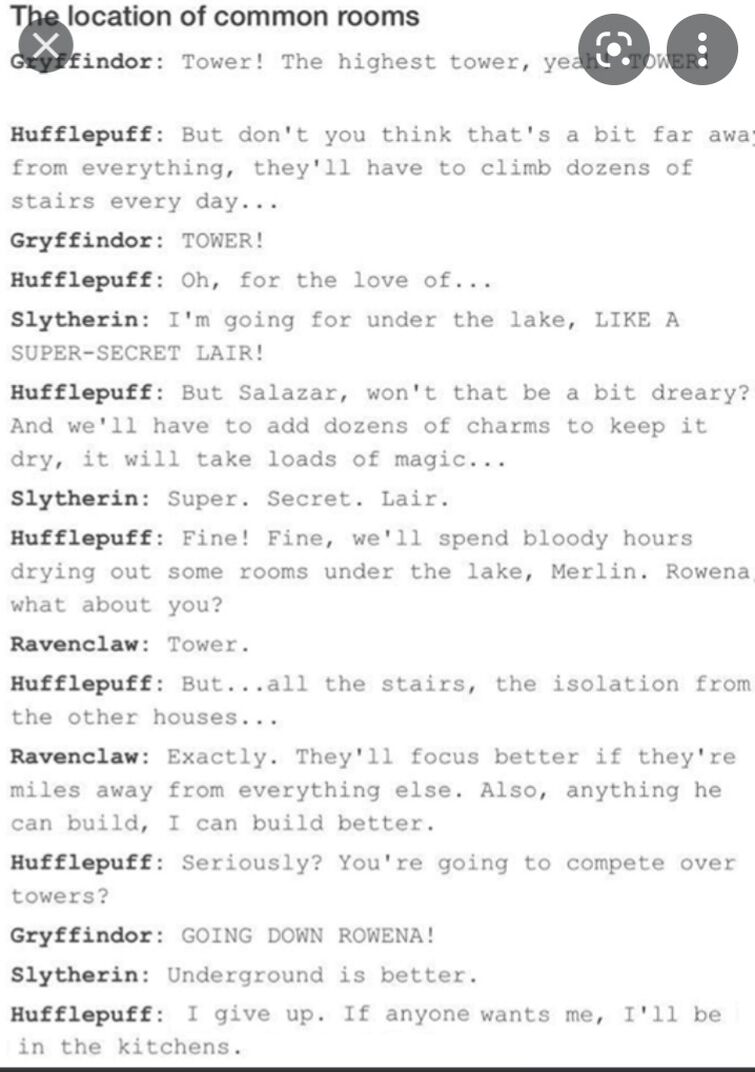 Hogwarts Houses Funny Stereotypes/Headcanons | Fandom