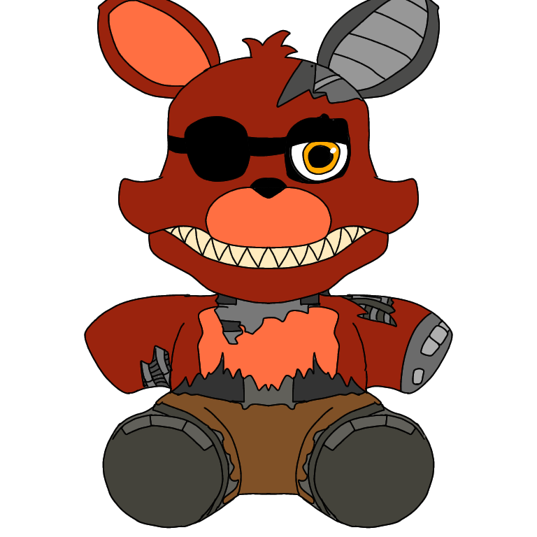 Withered Foxy Plush