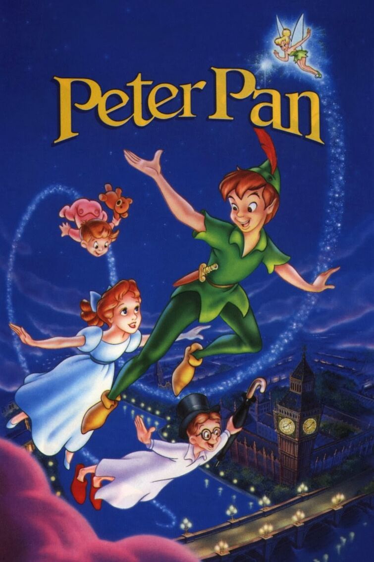 Who painted Peter Pan image from Hook movie?